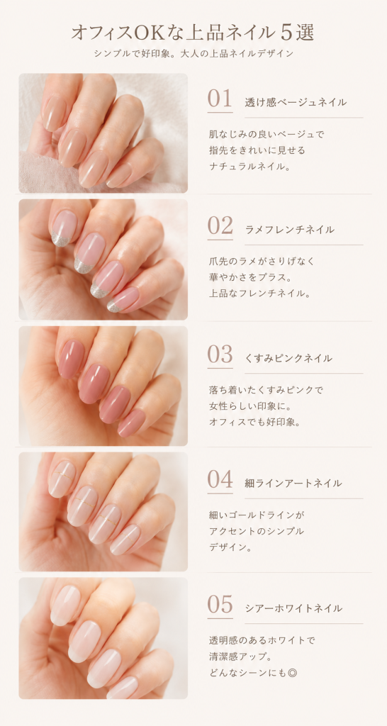 ネイル　春の新色です。